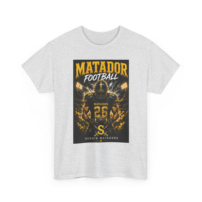 Matador Football Team Tee — Vintage Helmet Graphic Jersey Shirt
