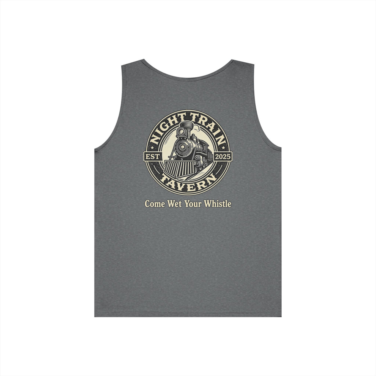 Night Train Tavern OG Staff Heavy Cotton Tank Top