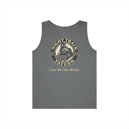 Night Train Tavern OG Staff Heavy Cotton Tank Top