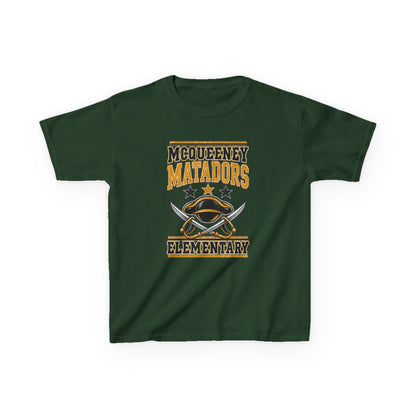 McQueeney Matadors Elementary Kids T-Shirt – School Spirit Tee