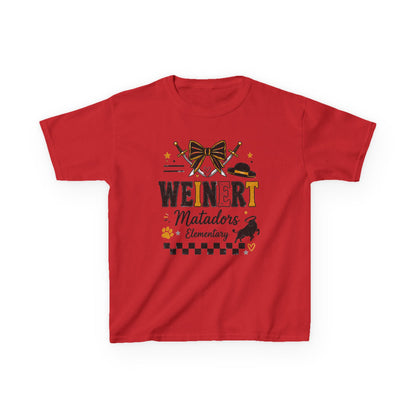 Matadors Elementary Kids T‑Shirt – 'Weinert' School Spirit Tee