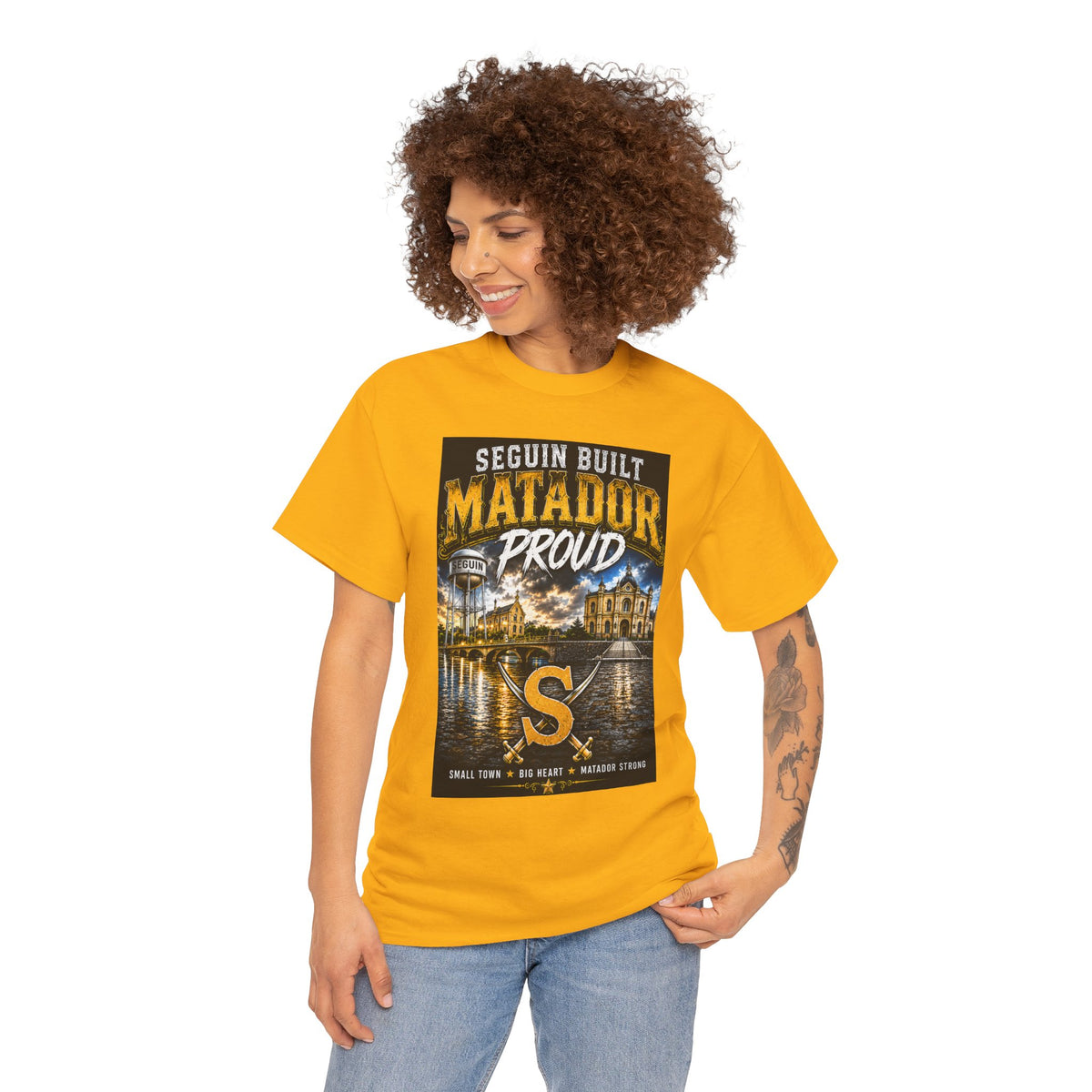 Seguin Built Matador Proud T-Shirt — Local City Pride Tee