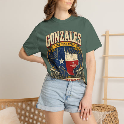 Gonzales Texas T-Shirt — 'Where Texas Took a Stand' Lone Star Heritage Tee