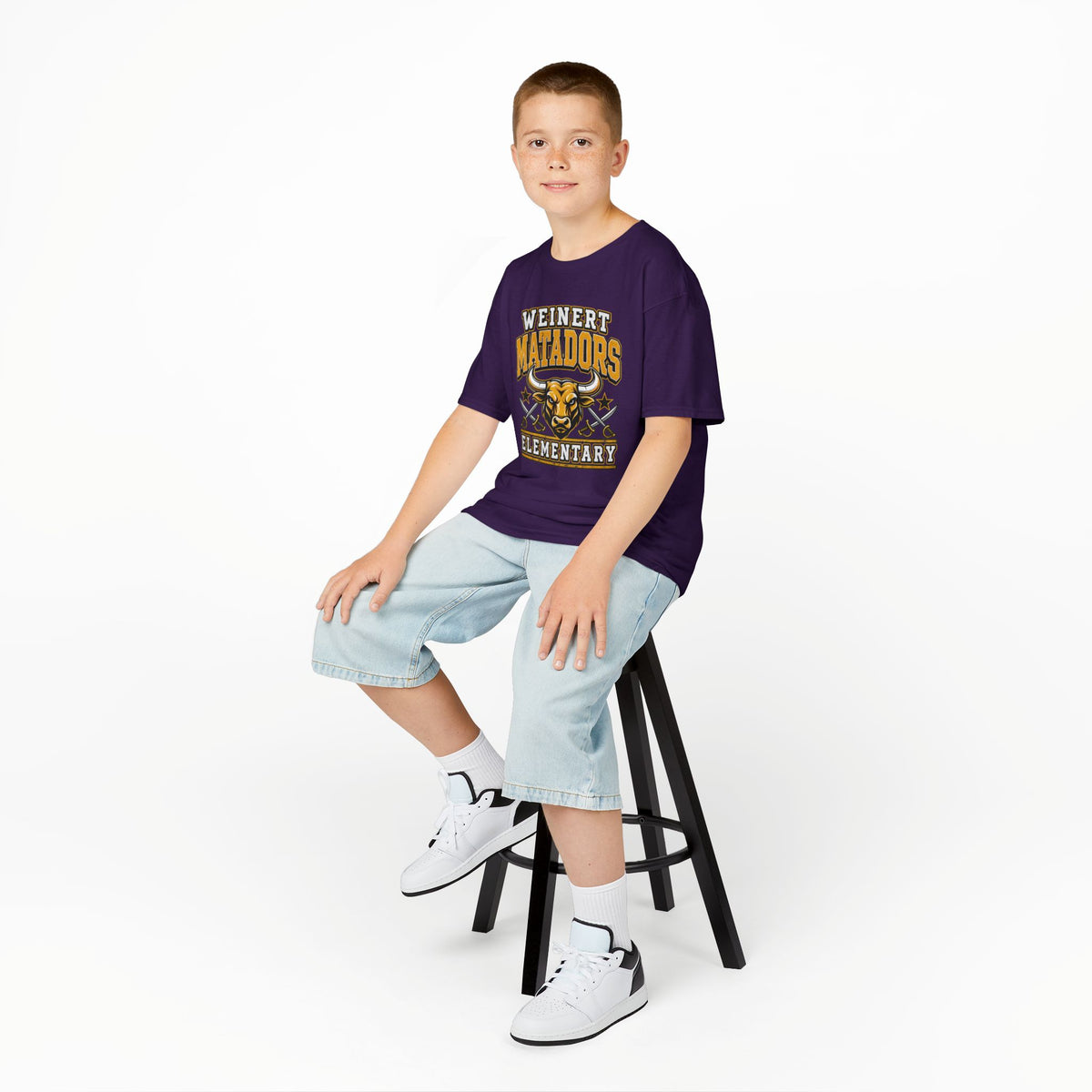 Weinert Matadors Elementary Kids T-Shirt — School Mascot Tee