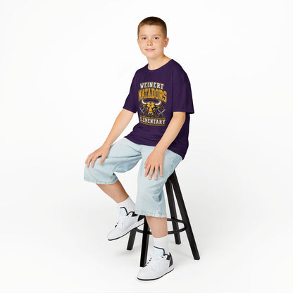 Weinert Matadors Elementary Kids T-Shirt — School Mascot Tee