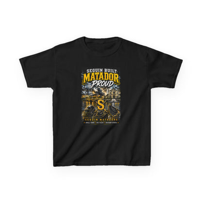 Kids T-Shirt — Seguin Built Matador Proud School Spirit Tee