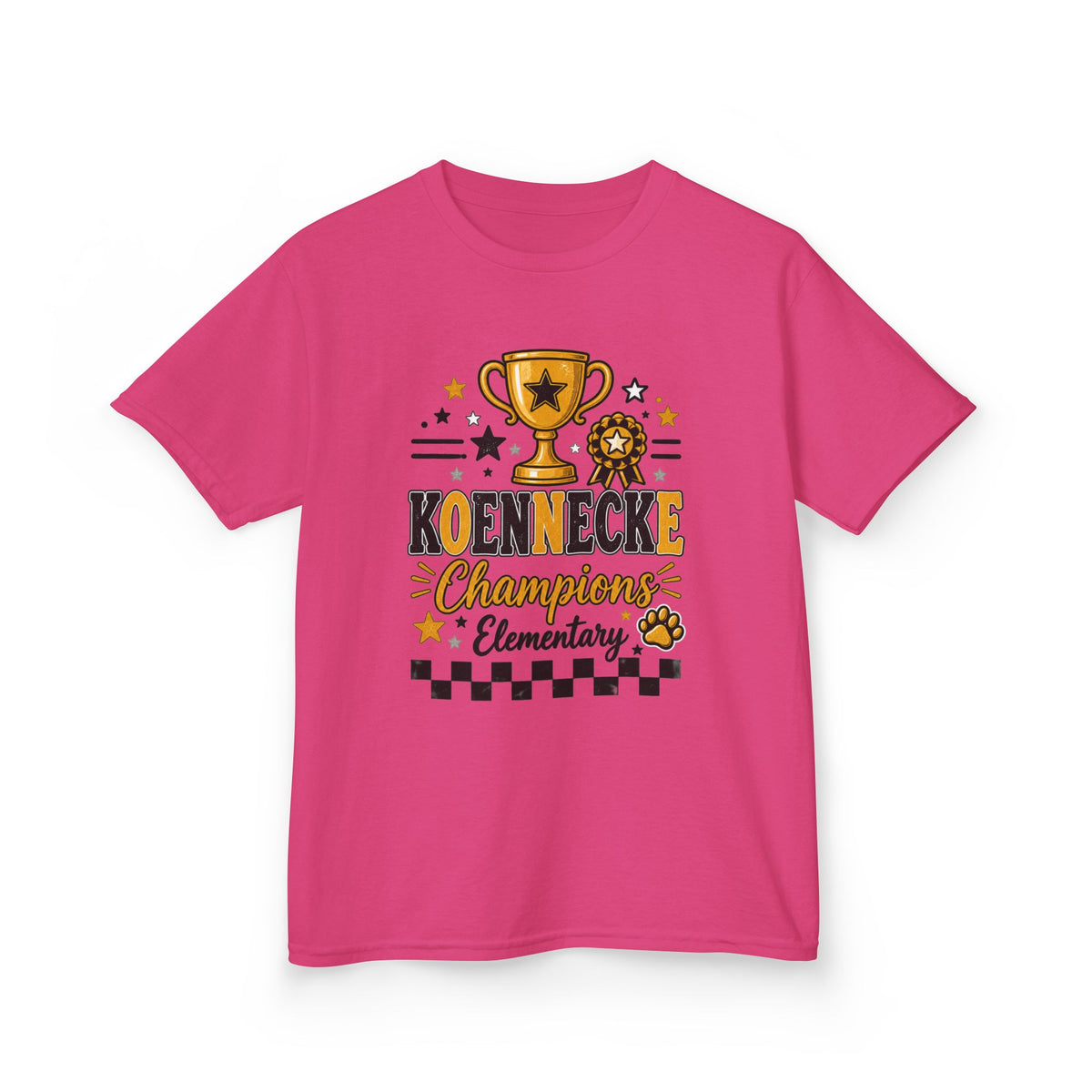 Kids Tee — Koennecke Champions Elementary School Spirit Shirt