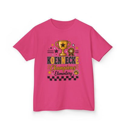 Kids Tee — Koennecke Champions Elementary School Spirit Shirt