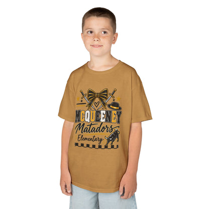 Kids Tee — McQueeny Matadors Elementary School Spirit Shirt