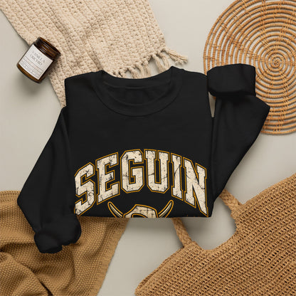 Seguin Football Crewneck Sweatshirt – Vintage School Spirit Pullover
