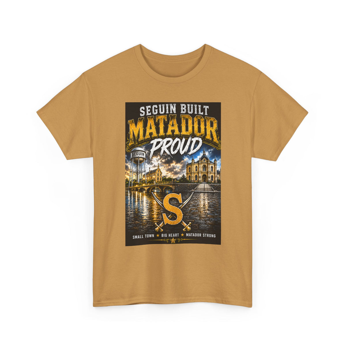 Seguin Built Matador Proud T-Shirt — Local City Pride Tee
