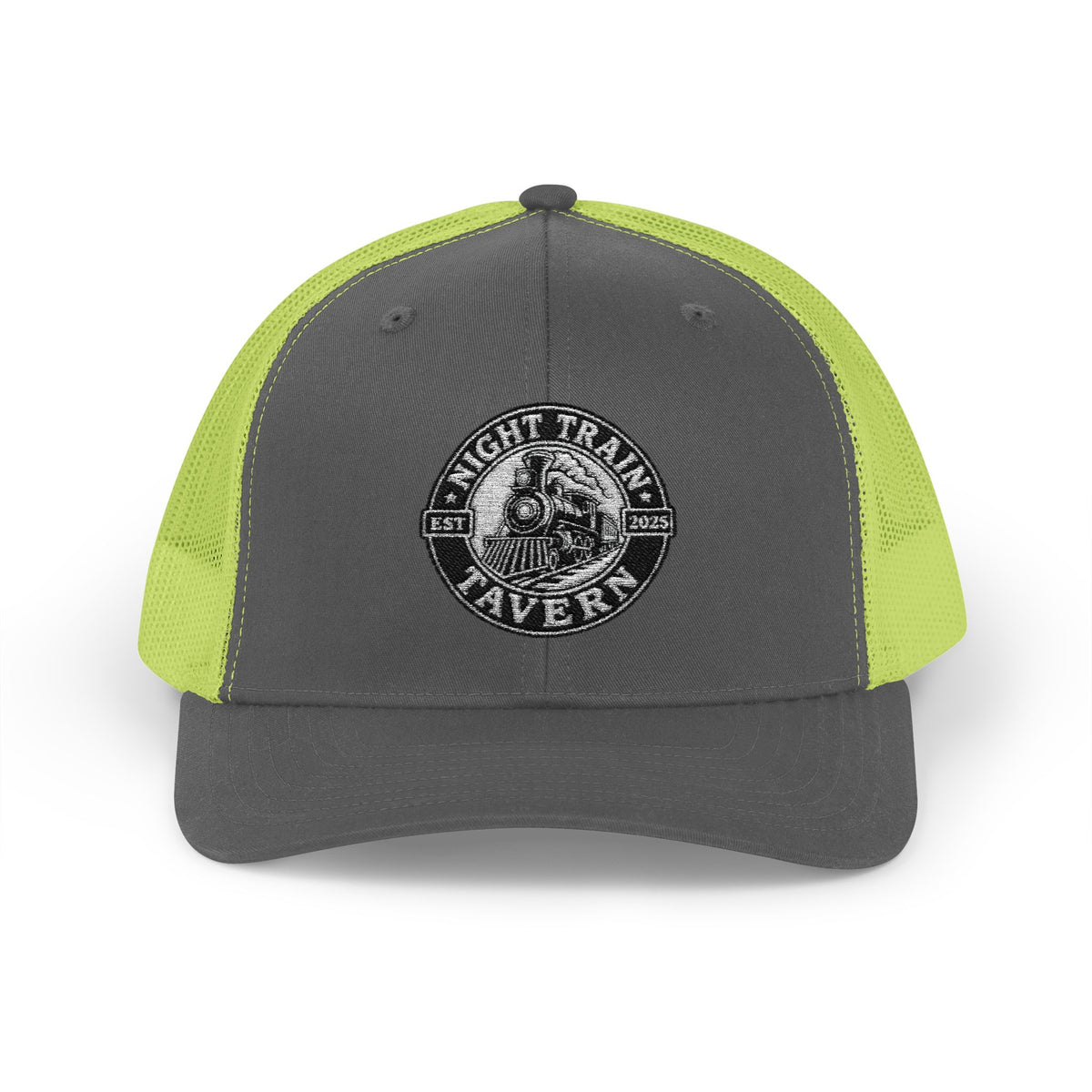 Night Train Tavern Trucker Cap-Embroidery