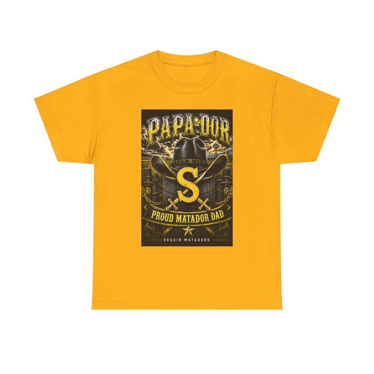 Matador Dad T-Shirt – "Papa-Dor" Proud Matador Design