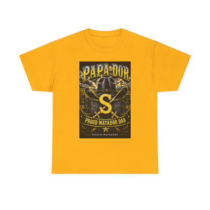 Matador Dad T-Shirt – "Papa-Dor" Proud Matador Design
