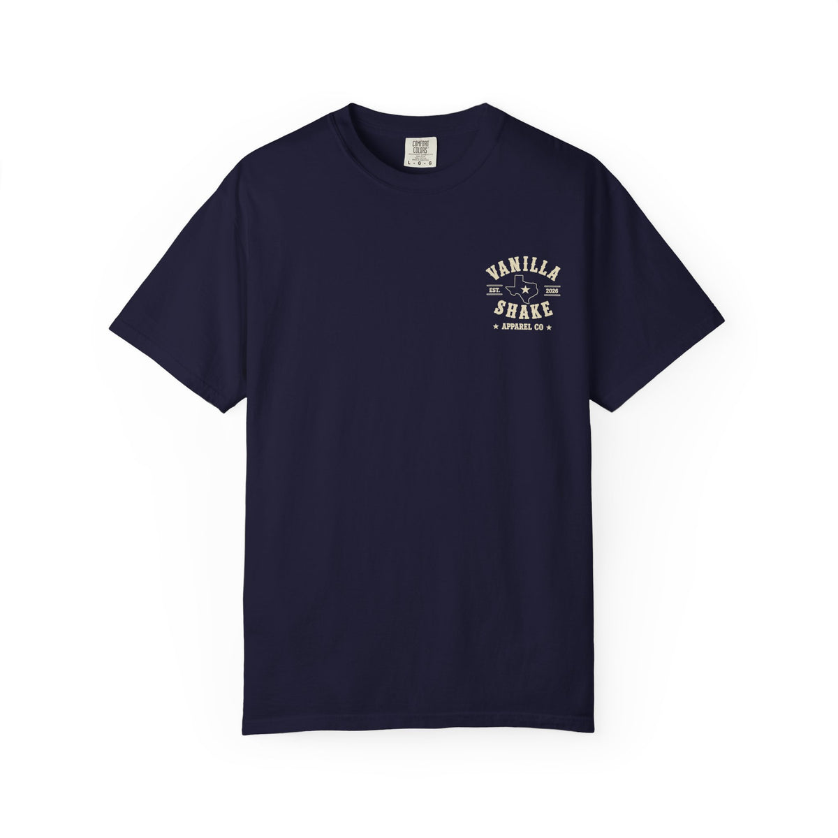 Mr. & Mrs. Shake Logo 2 - Unisex Garment-Dyed T-shirt