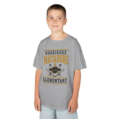 Rodriguez Matadors Elementary Kids T-Shirt — School Spirit Tee