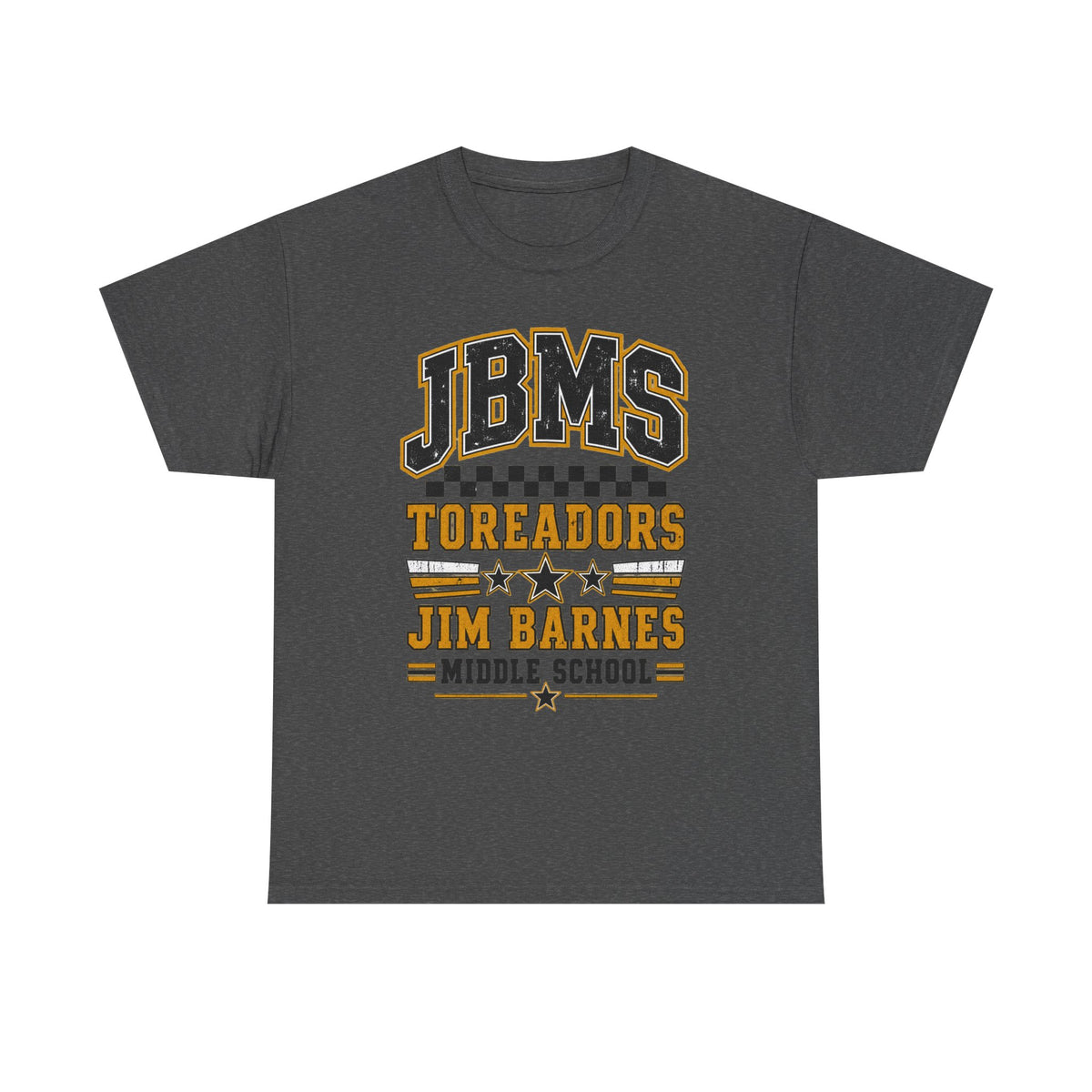 Jim Barnes Middle School Toreadors Tee — JBMS School Spirit T-Shirt