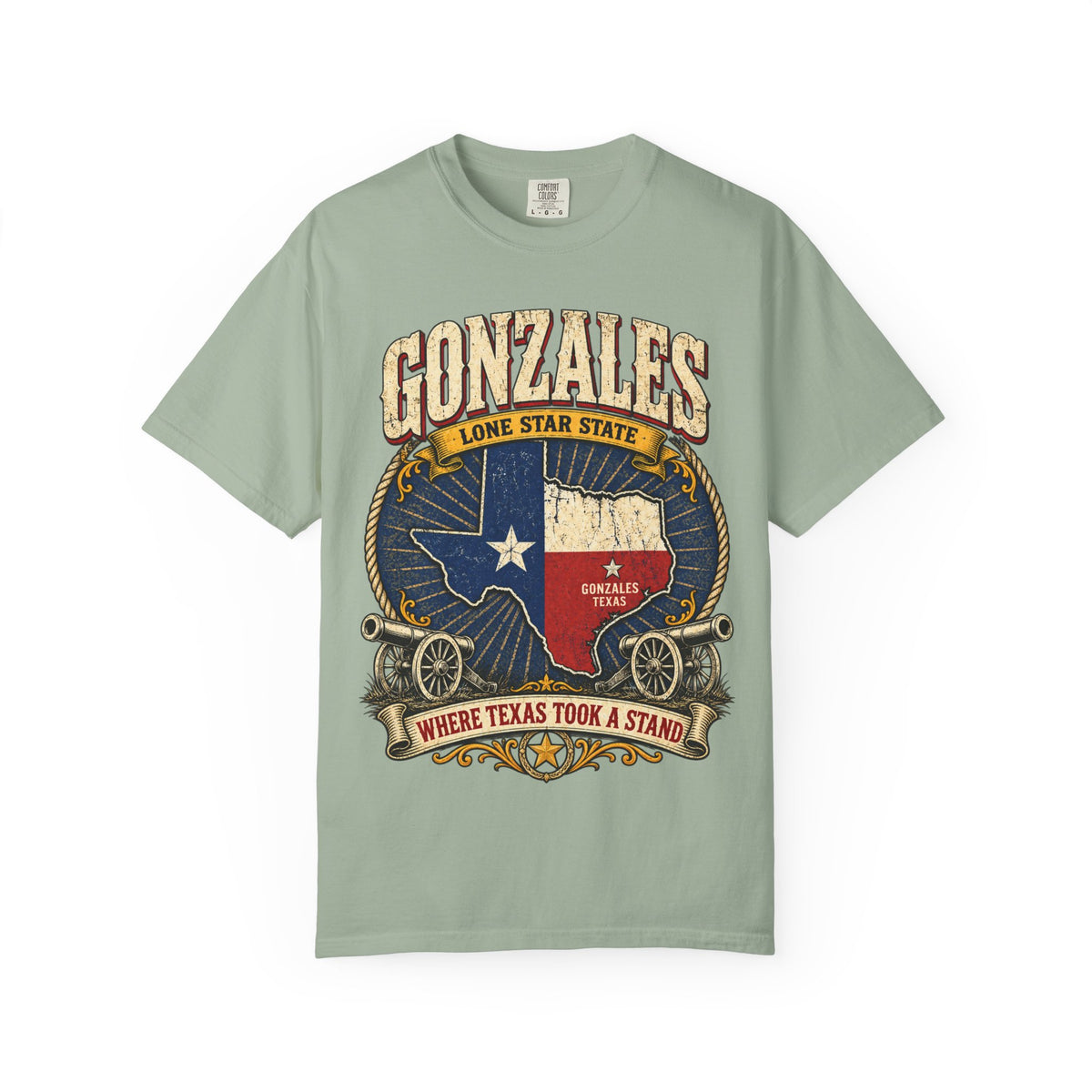 Gonzales Texas T-Shirt — 'Where Texas Took a Stand' Lone Star Heritage Tee