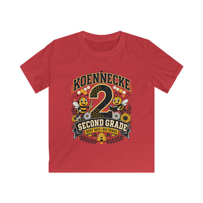 Personalized '2 Second Grade' Kids Tee — Custom Name Back-to-School Shirt