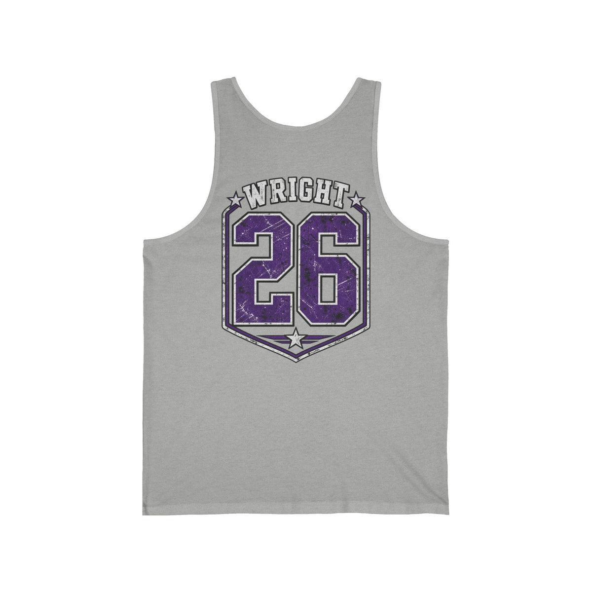 Panthers Friday Nights Football Tank — Personalized 'Wright 26' Athletic Club Jersey