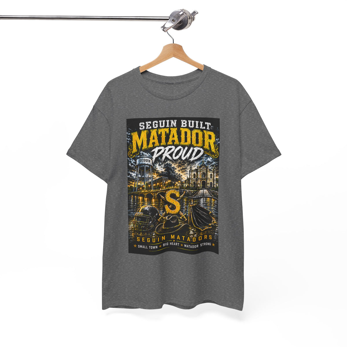 Matador Proud T‑Shirt — Seguin Built Community Tee