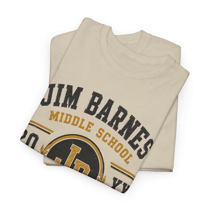 Jim Barnes Middle School Toreadors T-Shirt — School Spirit Tee with JB Crest