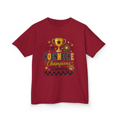 Kids Tee — Koennecke Champions Elementary School Spirit Shirt