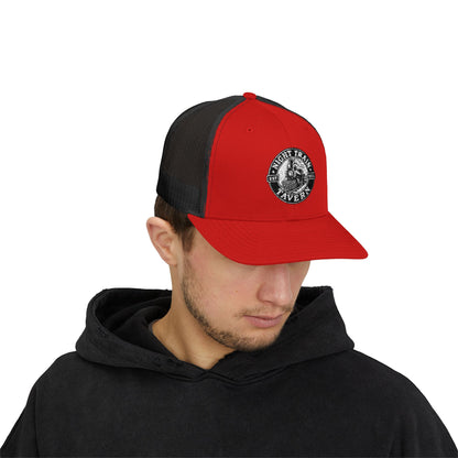 Night Train Tavern Trucker Cap-Embroidery