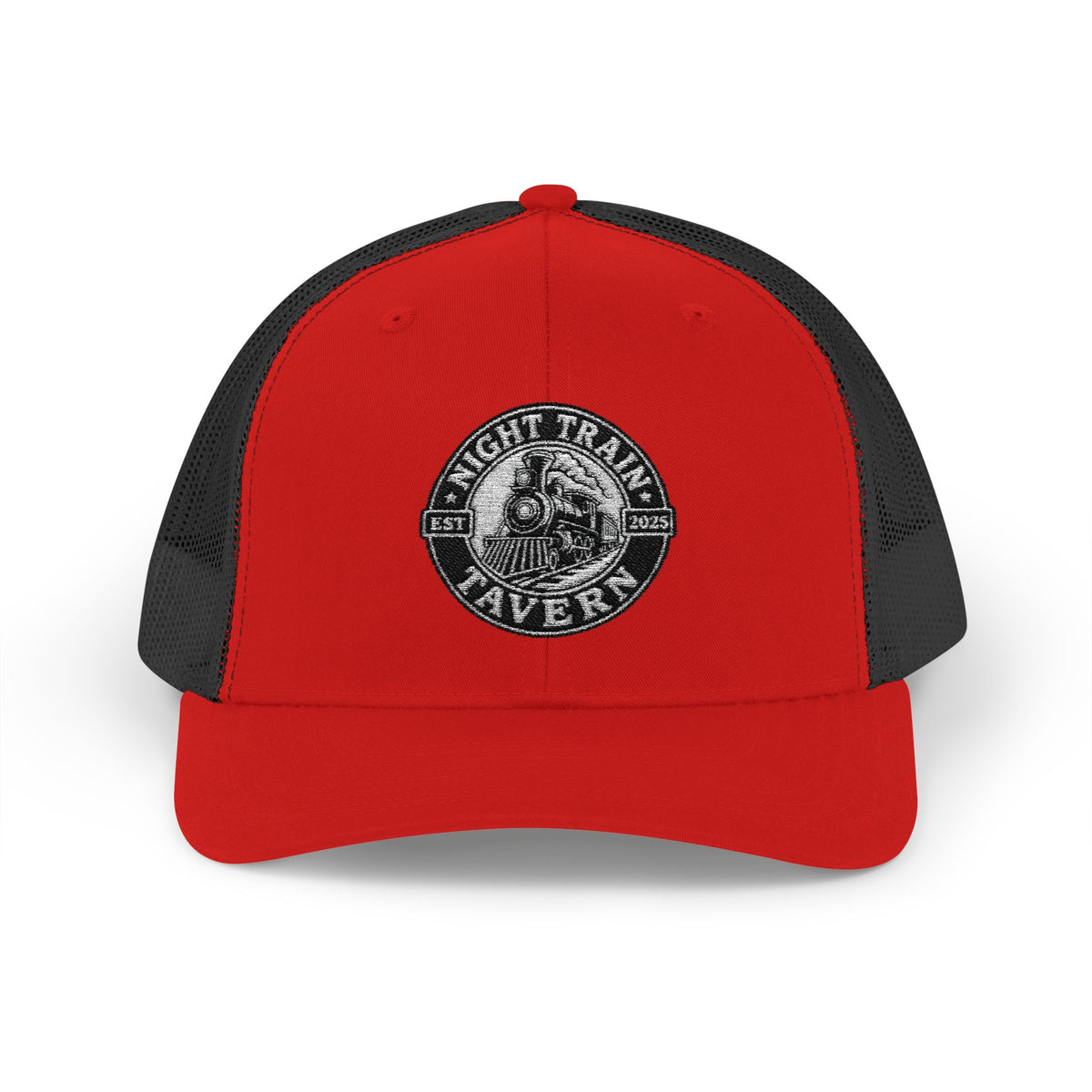 Night Train Tavern Trucker Cap-Embroidery