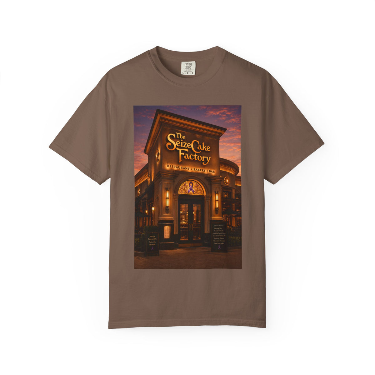 The SeizeCake Factory Graphic Tee