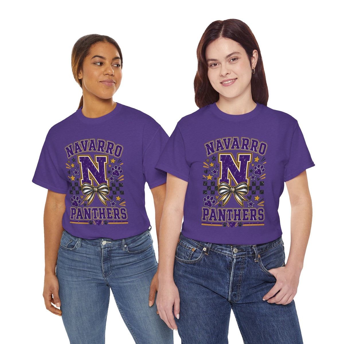 Navarro Panthers N Cheer T-Shirt — School Spirit Cheerleader Tee