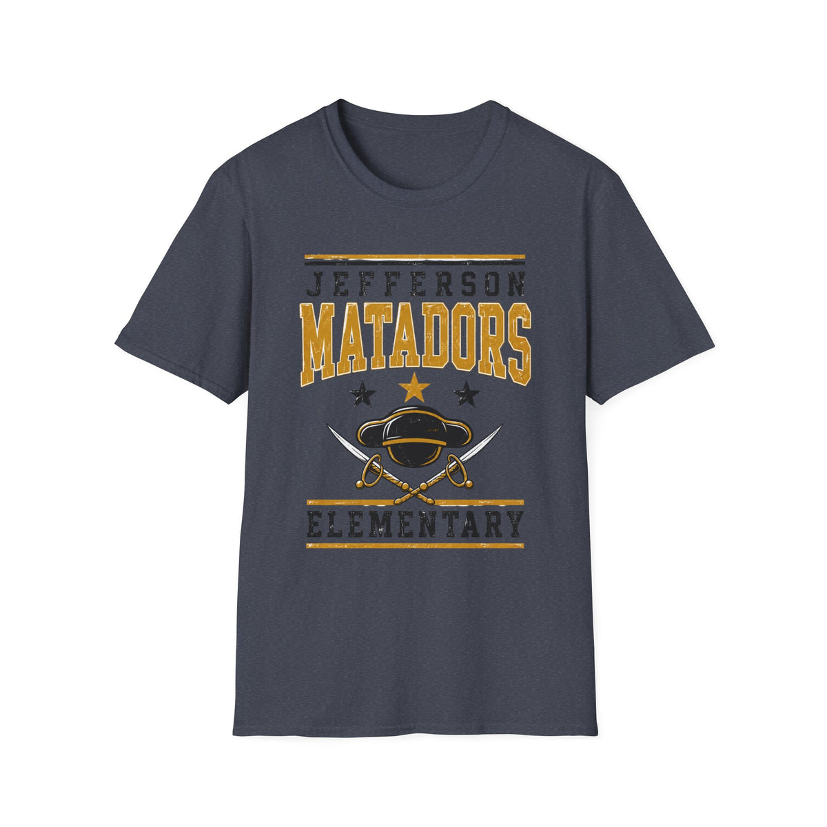 Jefferson Matadors Elementary T-Shirt — School Spirit Tee