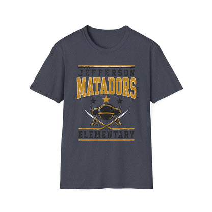 Jefferson Matadors Elementary T-Shirt — School Spirit Tee