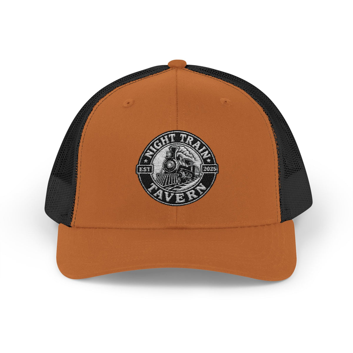 Night Train Tavern Trucker Cap-Embroidery