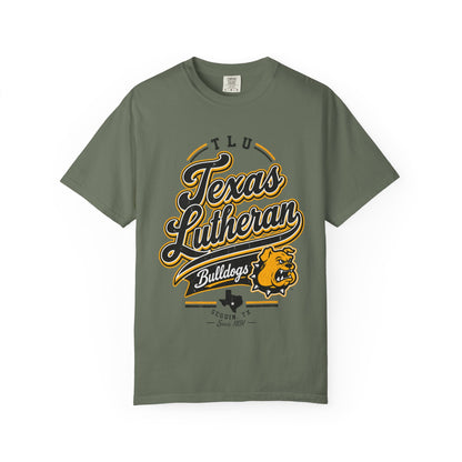 Texas Lutheran Bulldogs Vintage Script T-Shirt