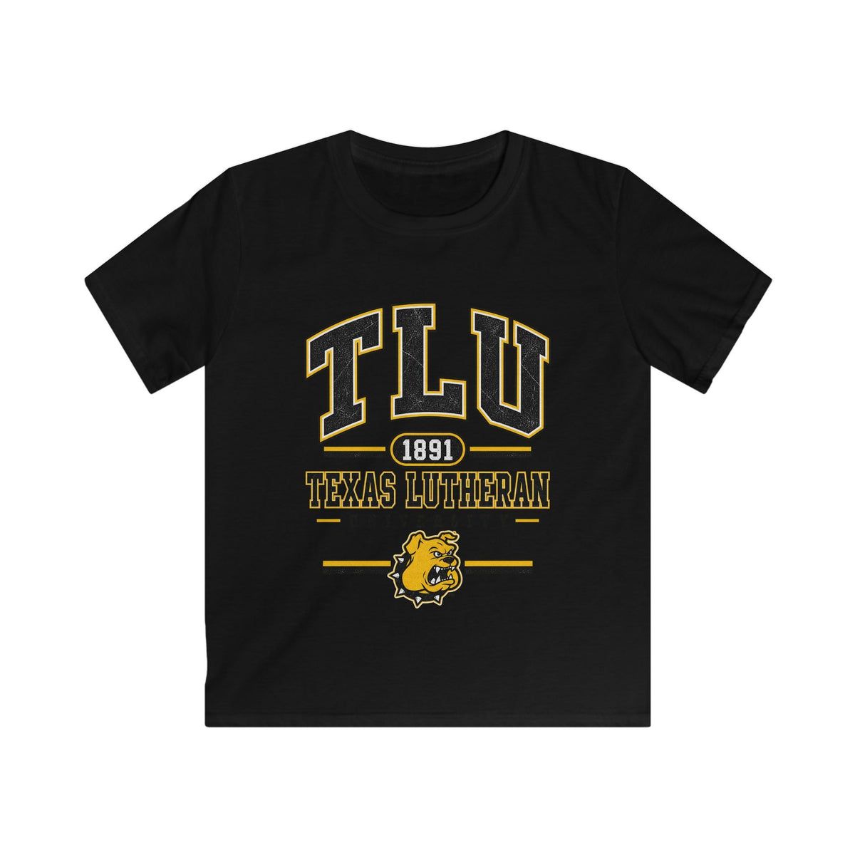 Texas Lutheran University Kids Tee — TLU Bulldogs Youth Shirt