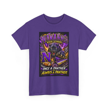 Navarro High Panthers Tee — "Once a Panther, Always a Panther" School Spirit T‑Shirt