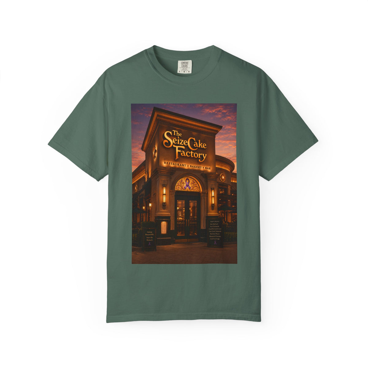 The SeizeCake Factory Graphic Tee