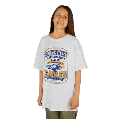 Kids T-Shirt — Southwest Preparatory School Eagles Mascot Tee