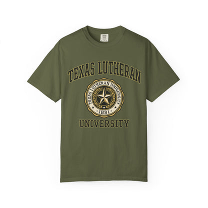Texas Lutheran University Seal T-Shirt — Vintage Campus Tee