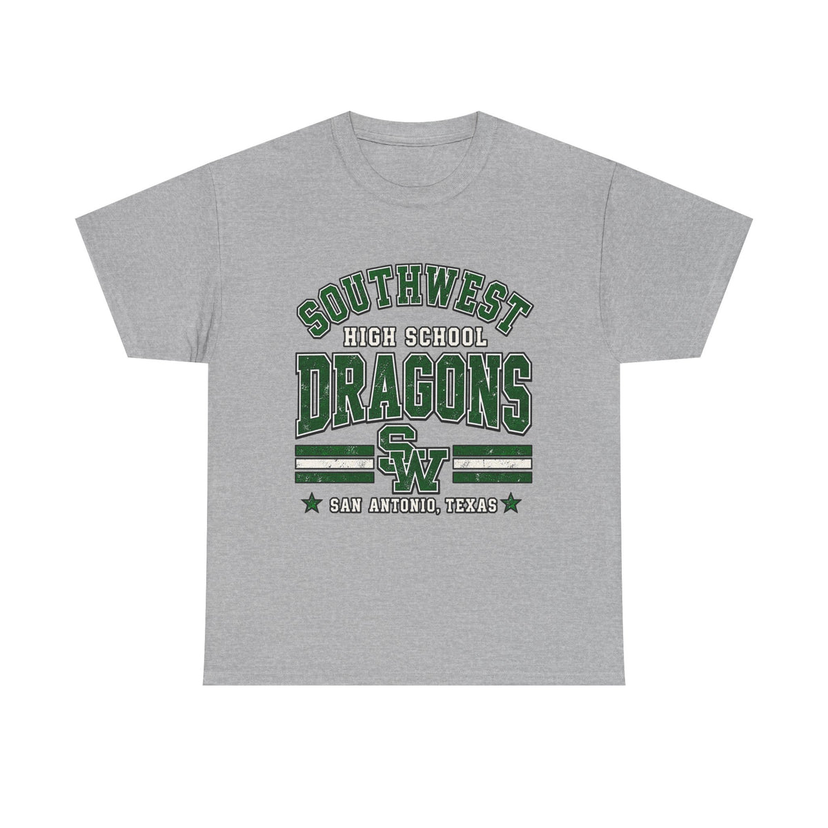 Southwest High School Dragons Tee — San Antonio, TX School Spirit Shirt