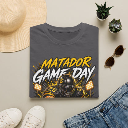Matador Game Day Football T-Shirt — Seguin Matadors Fan Tee