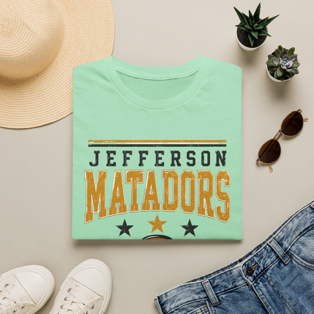 Jefferson Matadors Elementary T-Shirt — School Spirit Tee