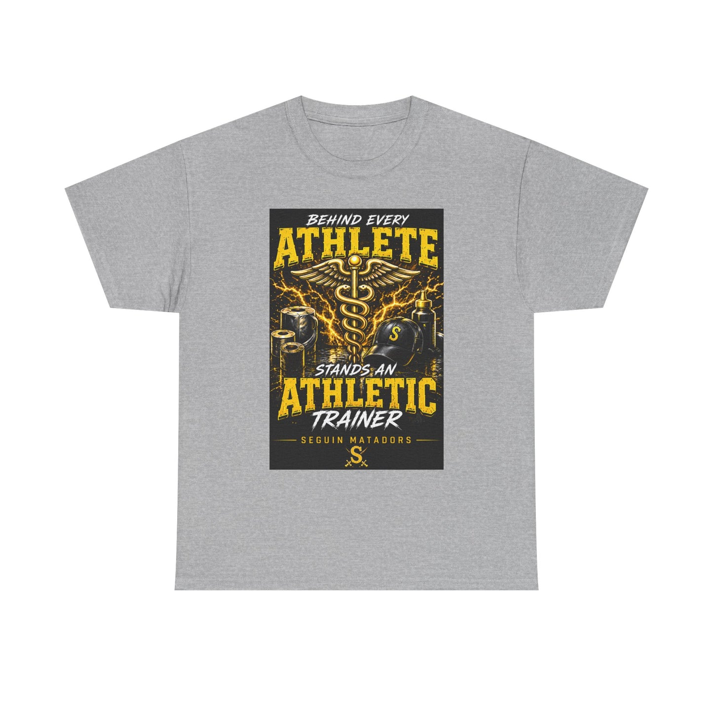 Athletic Trainer T‑Shirt — "Behind Every Athlete Stands an Athletic Trainer" Motivational Tee