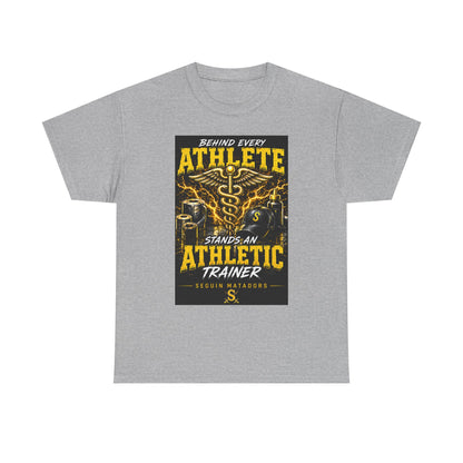 Athletic Trainer T‑Shirt — "Behind Every Athlete Stands an Athletic Trainer" Motivational Tee