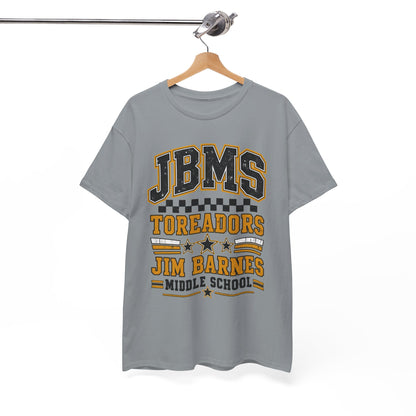 Jim Barnes Middle School Toreadors Tee — JBMS School Spirit T-Shirt