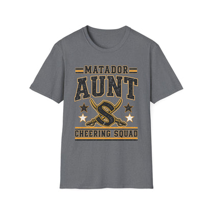 Matador Aunt T-Shirt — Cheer Squad Supporter Tee