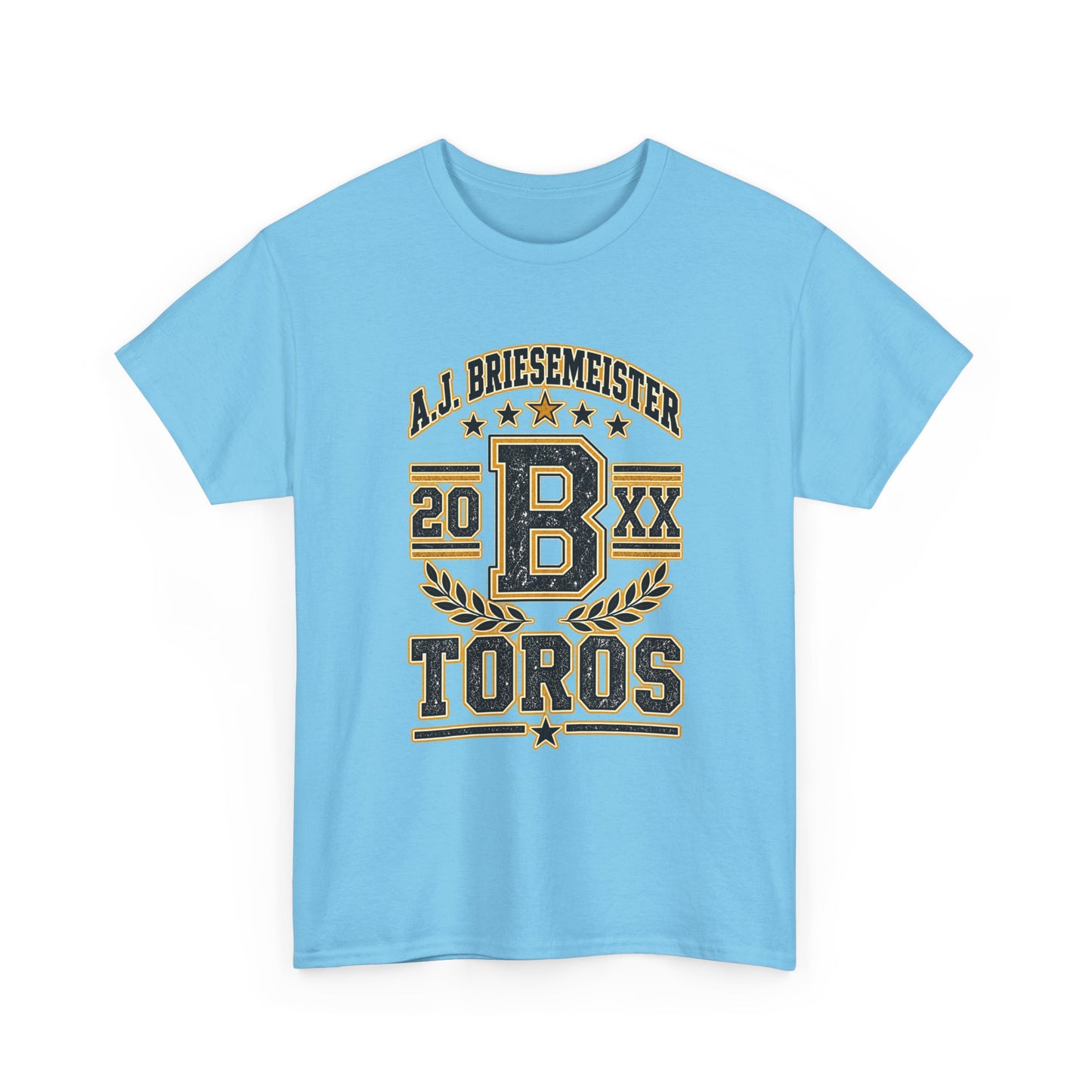 Toros Sports Crest Tee — A.J. Briesemeister Vintage Athletic Shirt