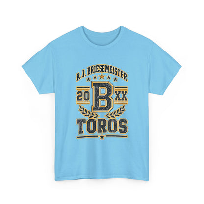 Toros Sports Crest Tee — A.J. Briesemeister Vintage Athletic Shirt