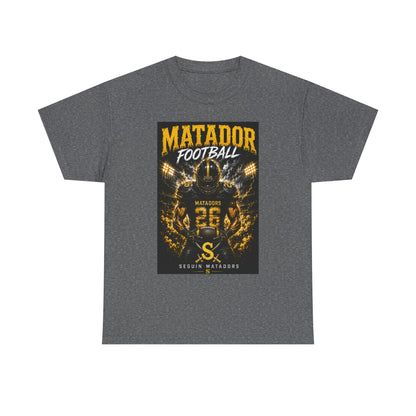 Matador Football Team Tee — Vintage Helmet Graphic Jersey Shirt